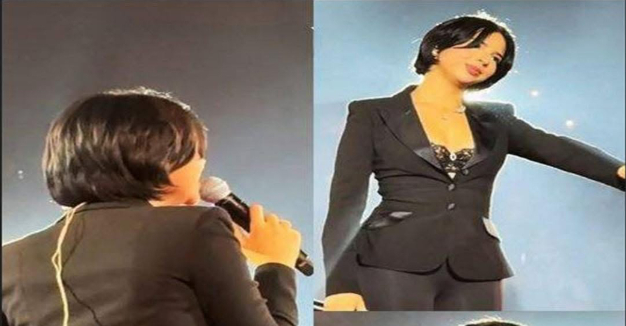Ángela Aguilar en concierto