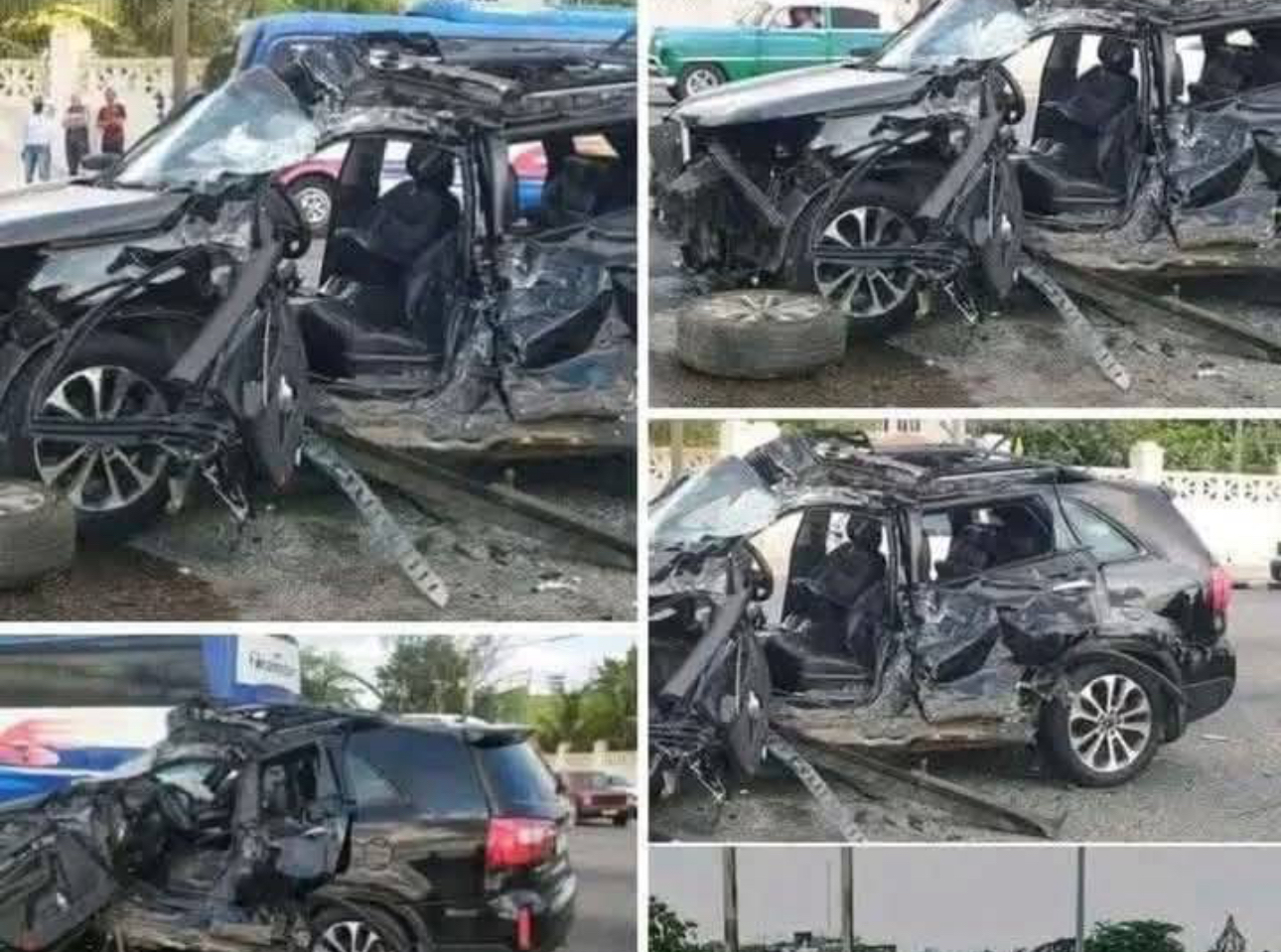 Tragedia en carretera española