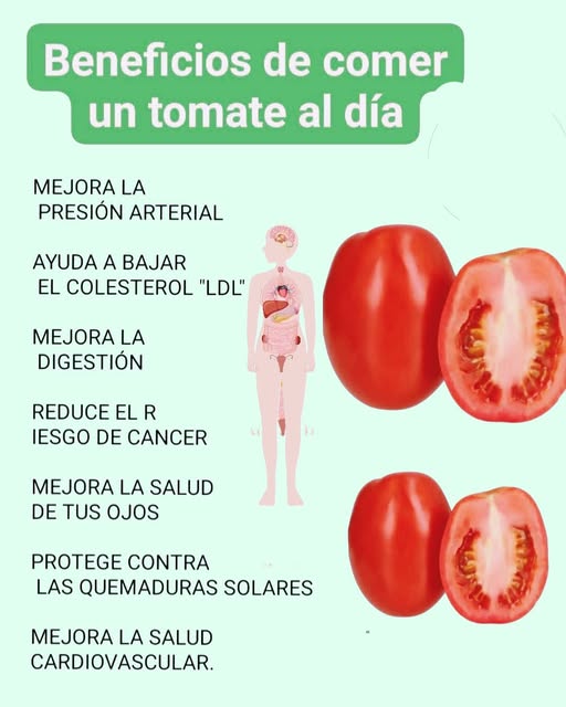 Beneficios del tomate