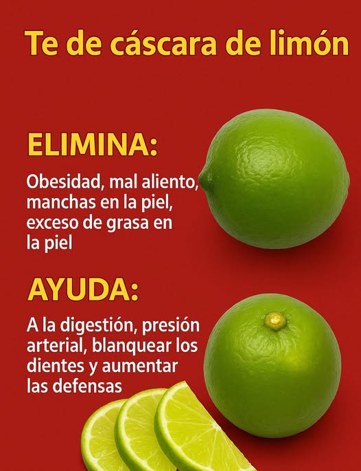 Té de cáscara de limón