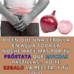 Los Beneficios de la Cebolla en Agua para la Salud de la Próstata