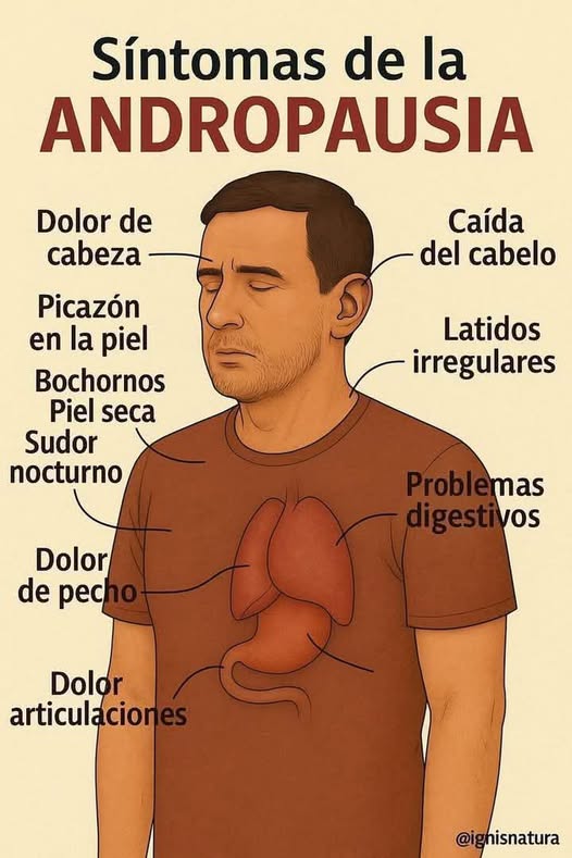 Síntomas de la Menopausia Masculina