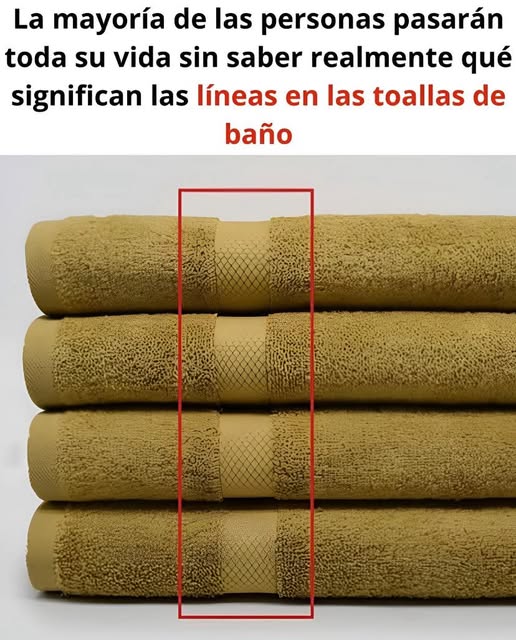 Técnica para doblar toallas correctamente