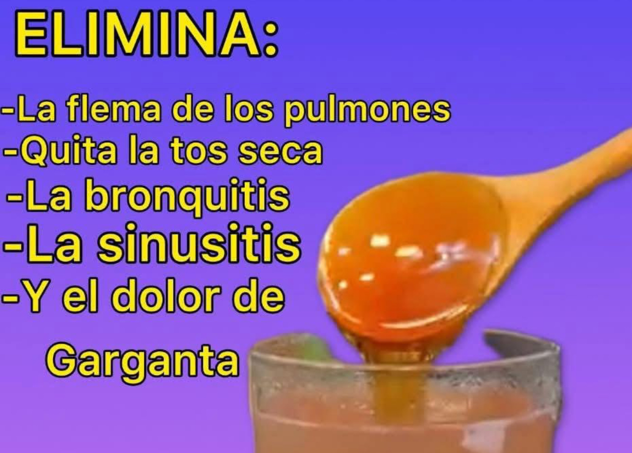 Bebida mágica para la salud pulmonar