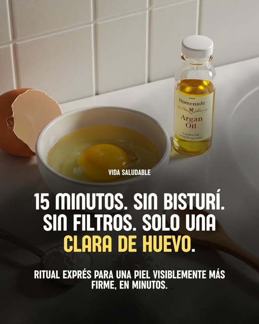 Ingredientes para lifting casero