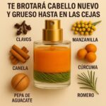 Tónico Capilar Natural para un Cabello Fuerte y Saludable