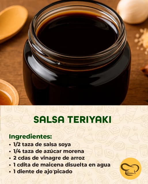 Receta de Salsa Teriyaki