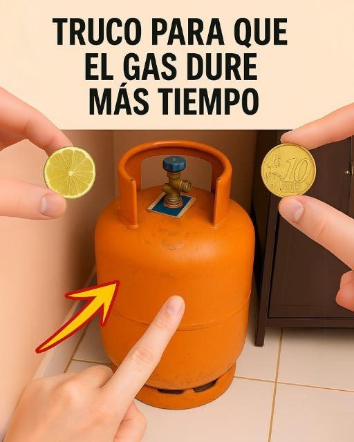 Truco para que el gas dure más tiempo
