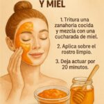 Mascarilla Facial de Zanahoria Cocida y Miel: Belleza Natural para una Piel Radiante