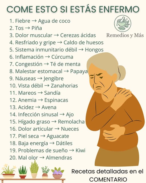 Recomendaciones alimenticias para la salud