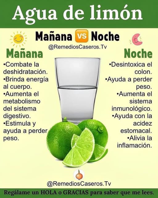 Vaso de agua con limones
