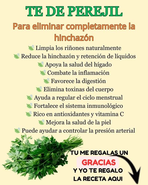 Té de Perejil
