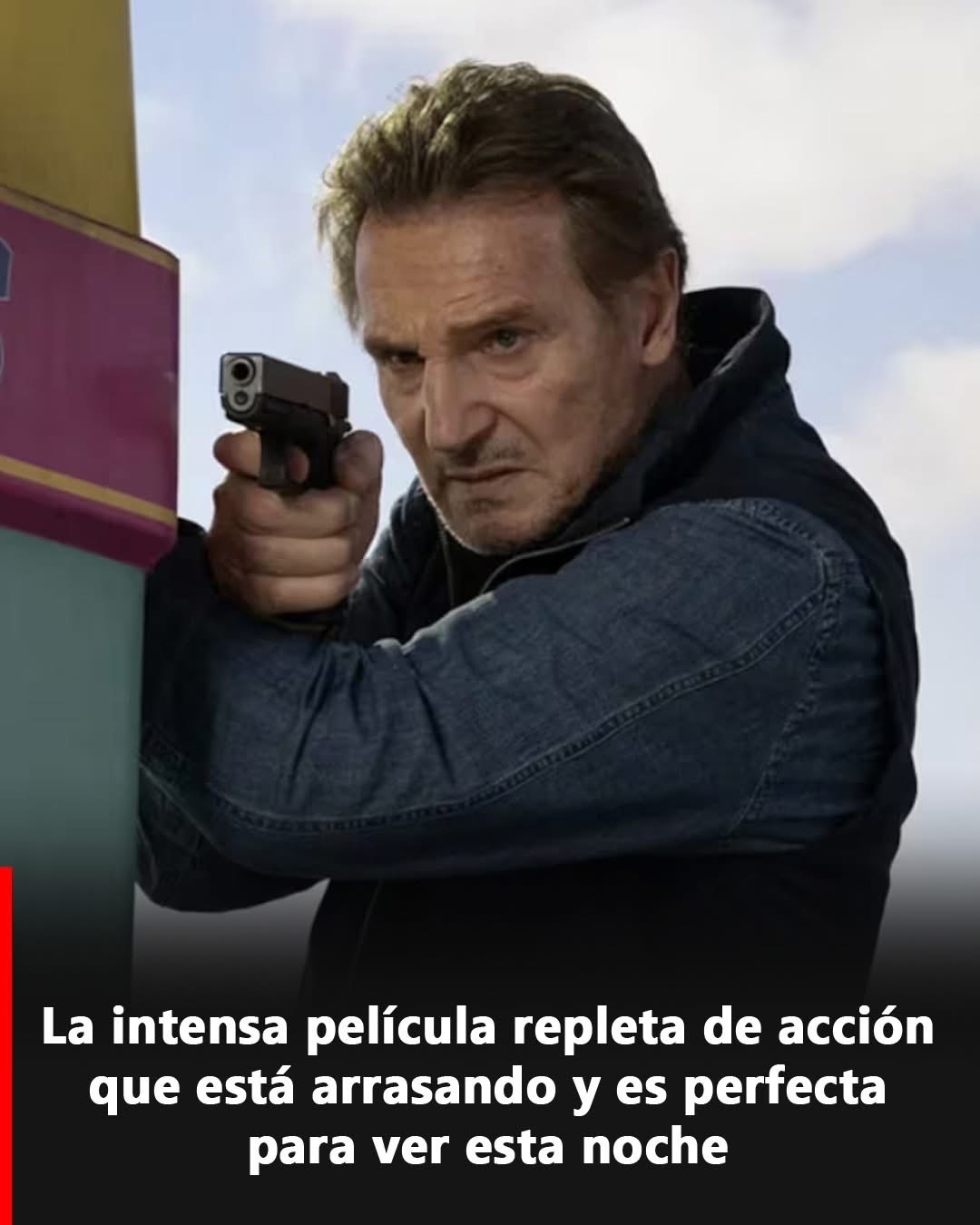 Escena de acción de la nueva película de Liam Neeson