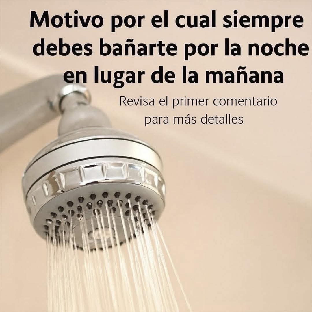 Recomendación de baño nocturno
