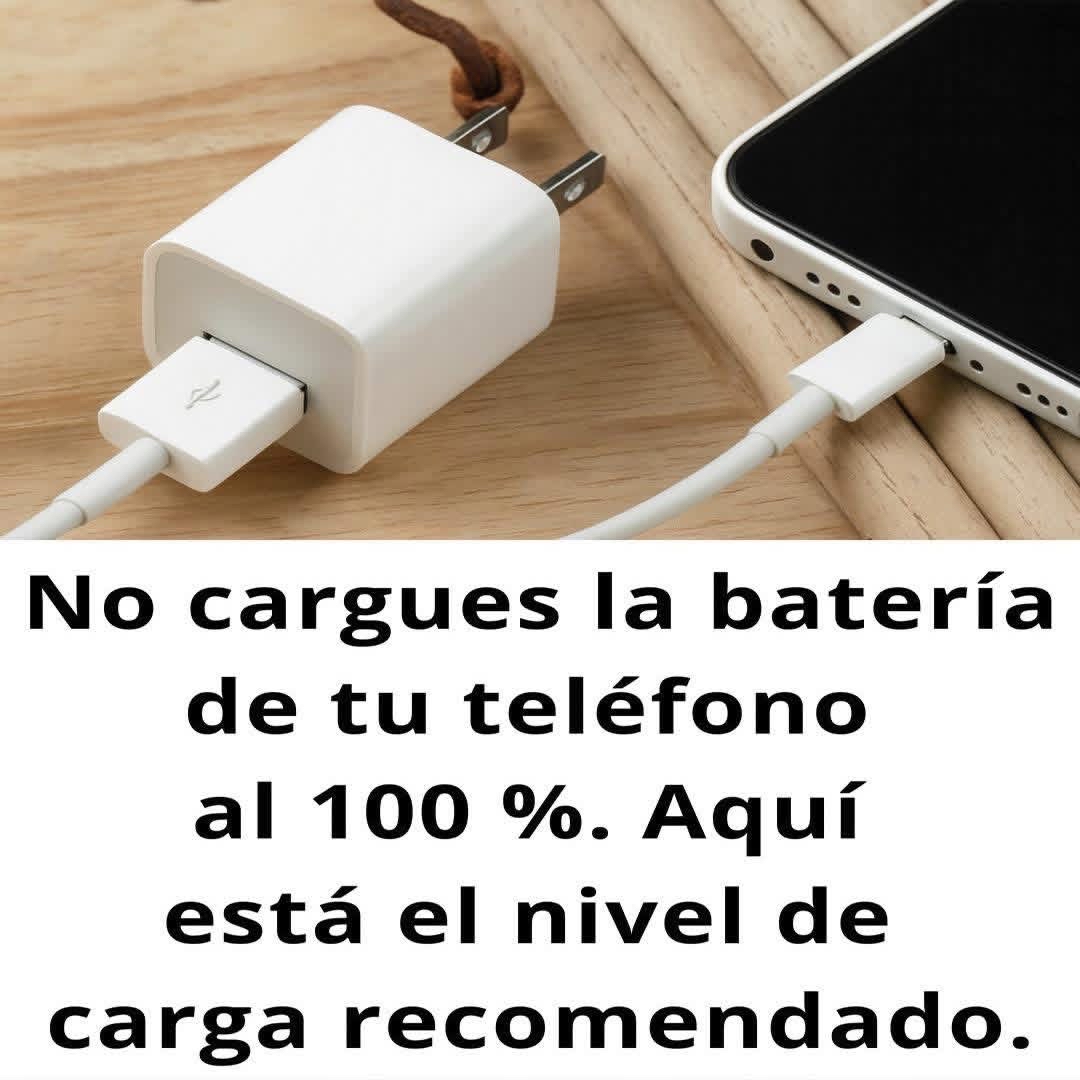 Consejos sobre carga de batería