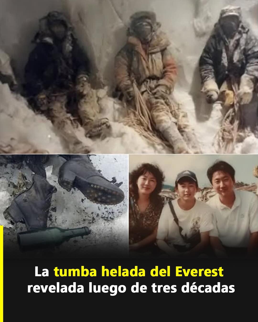 Familia Yamamoto en el Everest