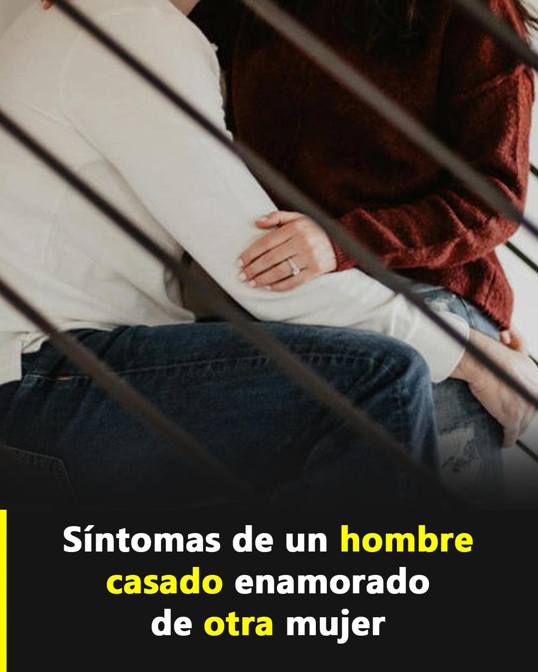 Síntomas de un hombre casado enamorado de otra mujer