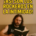 Así son los rockeros en la intimidad: lejos del escenario, cerca de lo humano
